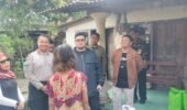 Riding Bersama Forkopimda, Kapolres Kediri Pantau Wilayah hingga Salurkan Bansos ke Warga