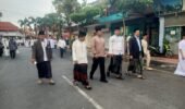 Dandim 0808/Blitar Laksanakan Sholat Idul Adha di Masjid Agung Kota Blitar, Tekankan Pengamanan Jamaah