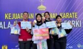 Bripda Salma Aulia, Polwan Ditpolsatwa Baharkam Polri Borong Medali di Kejurnas Karate PB FORKI 2026