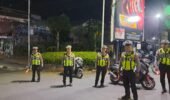 Satlantas polres Kediri Kota Gelar Pengaturan Lalu Lintas dan Patroli Harkamtibmas Guna Antisipasi Balap Liar