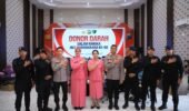 Aksi Kemanusiaan Polres Kediri Kota, Donor Darah Jadi Wujud Pengabdian untuk Negeri