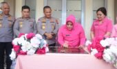 SYUKURAN RENOVASI GEDUNG BHAYANGKARI DAERAH KEPRI, KAPOLDA KEPRI RESMIKAN P2L DAN PANEN HASIL KETAHANAN PANGAN