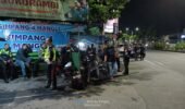 Wujudkan Lingkungan Yang Aman, Babinsa Patroli Malam Bersama