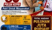 SEMARAK BHAYANGKARA KE-80, POLDA KEPRI GELAR LOMBA KREATIF UNTUK JURNALIS HINGGA PELAJAR*