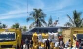 Sinergi TNI AL Dengan Aparat Gabungan Gagalkan Penyelundupan Ballpress Ilegal di Sumatera Utara