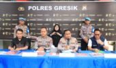 Polres Gresik Bongkar Jaringan Narkoba Amankan 2 Tersangka Pengedar dan 209 Gram Sabu