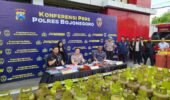 Polres Bojonegoro Amankan Tersangka Pengoplos LPG Subsidi 3 Kg dan Ratusan Tabung Gas