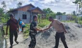 Dandim 1801/Manokwari Cek Langsung Progres Pembangunan RTLH TMMD Ke-128