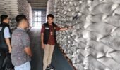 Satgas Pangan Polres Ngawi Cek Gudang Bulog Pastikan Stok Beras dan Jagung Aman