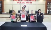 Polda Jatim Amankan Tersangka Kasus Kekerasan Seksual Dua Anak Dibawah Umur
