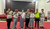 POLDA KEPRI TANAMKAN BUDAYA TERTIB LALU LINTAS MELALUI “POLICE GOES TO SCHOOL” DI SMK IBNU SINA BATAM