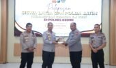 Kapolres Kediri Lepas Siswa Latja Brimob, Tekankan Integritas dan Profesionalitas