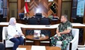 Kasad Terima Deputi Kemenko Pangan, Percepat Implementasi Pengelolaan Sampah Nasional