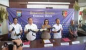 RATUSAN POHON JATI EMAS DI JALAN PROTOKOL BATAM RUSAK, POLDA KEPRI SERAHKAN TERDUGA PELAKU KE DINAS SOSIAL