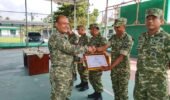 Dandim 0306/50 Kota Berikan Apresiasi Kepada Babinsa yang Telah Menyelesaikan Tugas dalam Membantu Pembangunan KDKMP di Wilayahnya