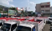 Sebanyak 53 Unit Truk Operasional Koperasi Merah Putih Tiba Di wilayah Kodim Wonogiri