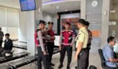 Patroli Kota Presisi Polres Kediri Sasar Bank dan Pasar, Utamakan Keamanan Masyarakat