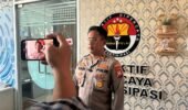Polrestabes Surabaya Amankan Tersangka Pencurian Sandaran Kursi Besi Fasilitas Umum