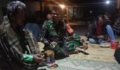 Pererat Silaturahmi dan Jaga Kondusifitas Wilayah, Babinsa Koramil Nogosari Laksanakan Patroli.