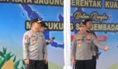 Polri Bersama Petani Jagung Tuban Bersiap Sambut Kehadiran Presiden RI pada Panen Raya