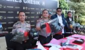Gerak Cepat Polres Gresik Amankan 8 Oknum Suporter Terlibat Pengeroyokan