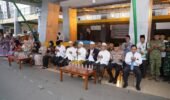 Momen Haru Pemberangkatan Haji Kota Kediri, Kapolres: Ini Bentuk Pelayanan untuk Tamu Allah