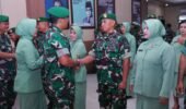 Pimpin Sertijab Danramil dan Perwira Staf, Dandim 0808/Blitar Tekankan Optimalisasi Kinerja Satuan