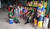 Perkokoh Kemanunggalan, Babinsa: “Kami Takut Jika Kebersamaan dan Silaturahmi dengan Warga Sampai Terputus”