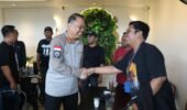 Satgas Humas Ops Damai Cartenz-2026 Perkuat Kolaborasi Melalui Silaturahmi Bersama Wartawan di Timika