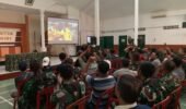 Aula Makodim Wonogiri Sorak Sorai Selimuti Nobar Kebangsaan Piala Dunia 2026