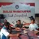 Dukung giat Insan Pers Lima Puluh Kota Dandim 0306/50 Kota berkunjung dan bersilaturahmi ke Balai wartawan Lima Puluh Kota Payakumbuh.