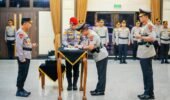 Kapolri Pimpin Pelantikan dan Sertijab Enam Kapolda Jajaran