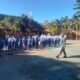 Ratusan Siswa SMPN 3 Jatisrono Dilatih Baris Berbaris Oleh TNI