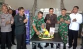 Danramil 03 Serengan dan Anggota Datangi Mapolsek Serengan