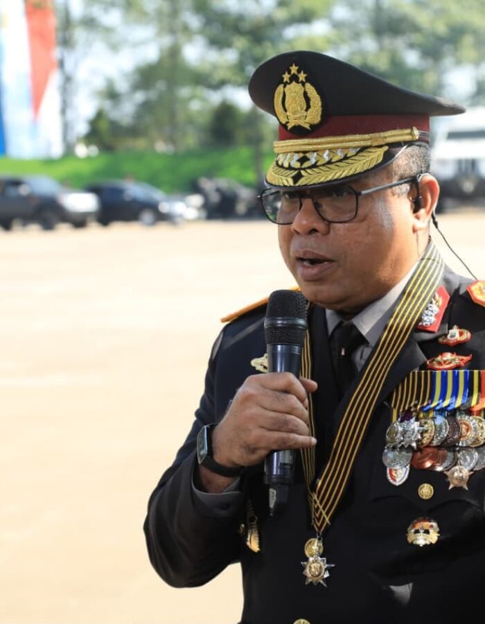 Polri Gelar Upacara Hari Bhayangkara Ke-80 di Satlat Korbrimob Cikeas