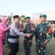 Sinergi TNI-Polri Menguat, Kapolres Kediri Kota Hadiri Penyambutan Satgas Pamtas Yonif 521/DY