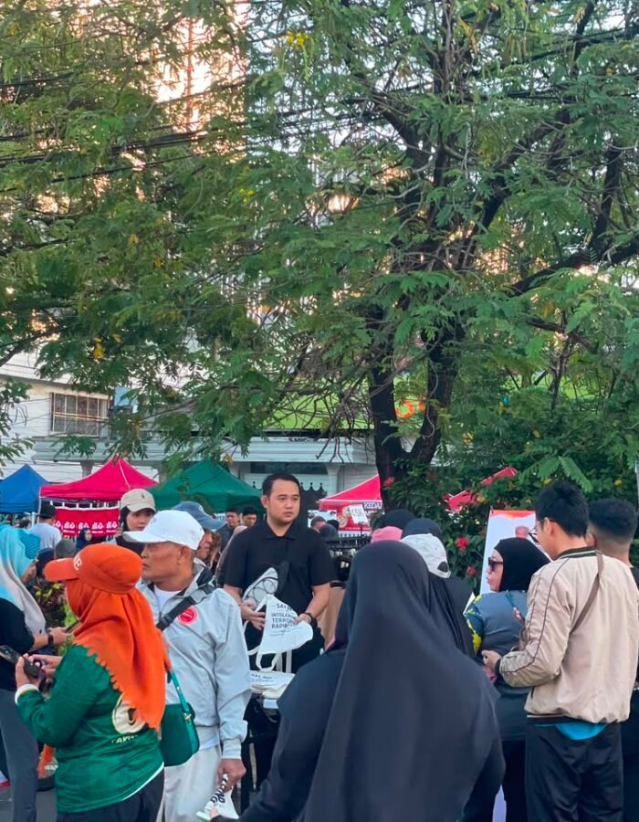 Densus 88 AT Polri Ajak Masyarakat Tolak Radikalisme dan Bullying melalui Kampanye Edukasi di Car Free Day Makassar
