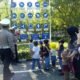 Tanamkan Budaya Tertib Berlalu Lintas Sejak Dini, Satlantas Polres Kediri Kota Gelar POLSANAK Bersama Anak-anak Pre-School Teman Kecil