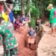 Babinsa dan Warga Pulutan Kompak Bangun Gorong-Gorong, Cegah Banjir Lewat Semangat Gotong Royong