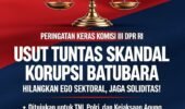 Komisi III DPR Ingatkan TNI, Polri, dan Kejaksaan Bersinergi Usut Tuntas Dugaan Korupsi Batubara
