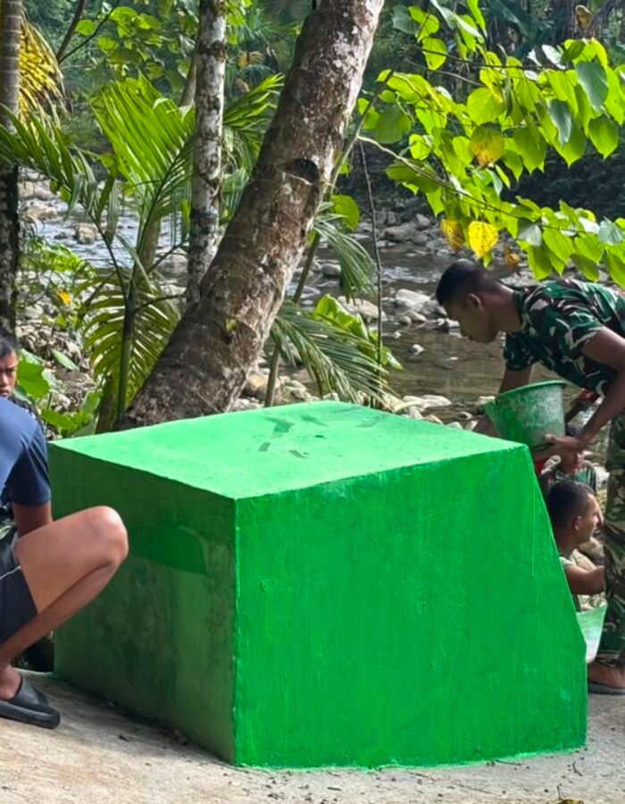 Jembatan Gantung Sungai Hou Capai 95 Persen, Akses Antarwilayah Segera Terhubung