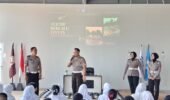 Polres Mojokerto Edukasi Pelajar Tanamkan Budaya Tertib Lalu Lintas dan Cegah Perundungan