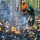 Masuki musim Kemarau, Kodim Wonogiri Gelar Latihan Penanggulangan Bencana Alam Kebakaran Hutan Lahan