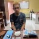 Unit Reskrim Polsek Telawang Ringkus Pengecer Sabu Berinisilal YF 28 Th Tahun Karena Menyimpan 3 Paket Didalam Dompet.