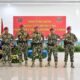 Danbrigif 4 Mar/BS Pimpin Sertijab Empat Jabatan Strategis di Lingkungan Brigif 4 Mar/BS