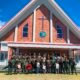 ‎Ibadah Minggu Bersama Warga Distrik Napua Satgas Pamtas RI-PNG Kewilayahan Yonif 645/Gardatama Yudha Guna Mempererat Persaudaraan