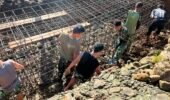 Progres Jembatan Modular Sungai Yo’o Capai 9 Persen, Bakti TNI Percepat Terwujudnya Akses Aman bagi Warga Nias