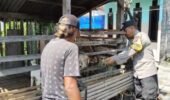 Pantauan Bhabinkamtibmas, Budidaya Kambing di Kauman Tunjukkan Perkembangan Positif