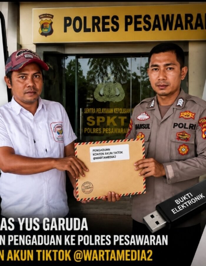 Yusnizar Adukan Konten TikTok @wartamedia2, Serahkan Satu Flashdisk Bukti Elektronik