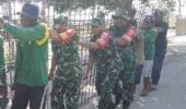 Jembatan Rusak Diperbaiki, Babinsa Turun Tangan Buka Akses Ekonomi Warga Pelemgadung
